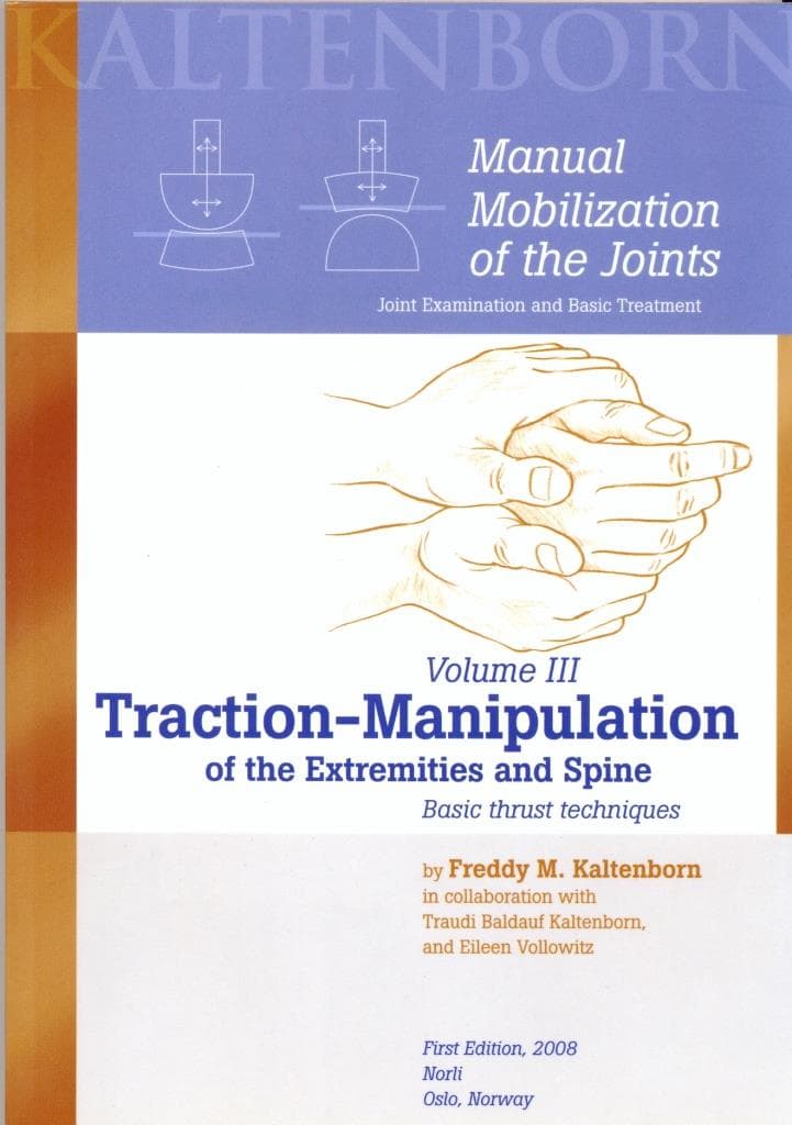 Kaltenborn, Freddy M., et al. Manual mobilization of the joints : joint examination and basic treatment. Oslo, Norway: Norli, 2014.