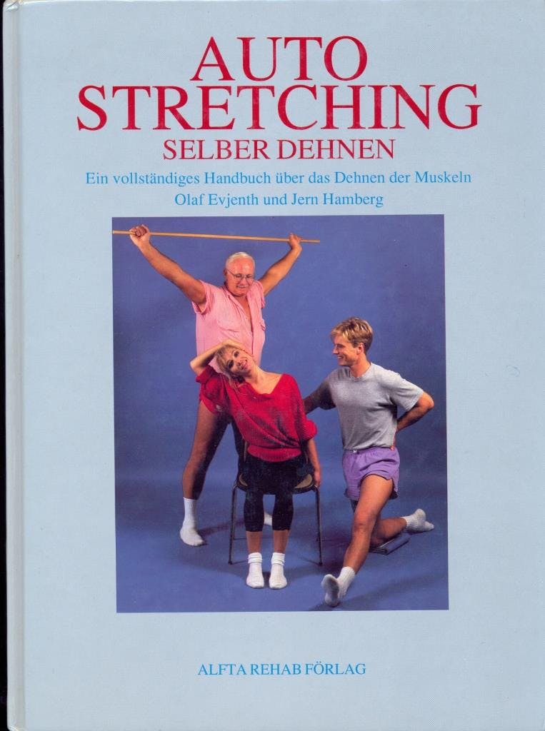 Evjenth, Olaf, and Jern Hamberg. Autostretching : the complete manual of specific stretching. Alfta, Sweden: Alfta Rehab Förlag, 1989.