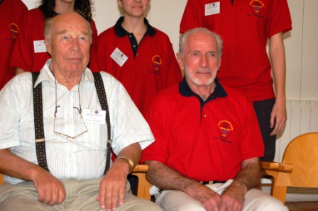 Freddy Kaltenborn i Olaf Evjenth - spotkanie nauczycieli metody w Saragossie